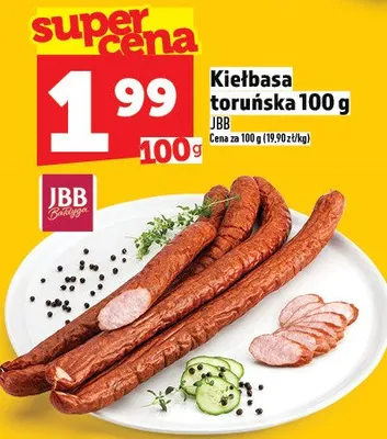 Kiełbasa toruńska promocja w TOPAZ