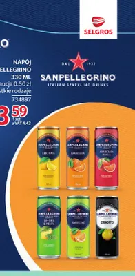 Napój San Pellegrino Pompelmo promocja w Selgros