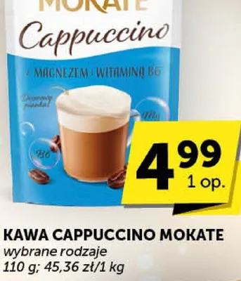 Kawa cappuccino Mokate promocja w Euro Sklep