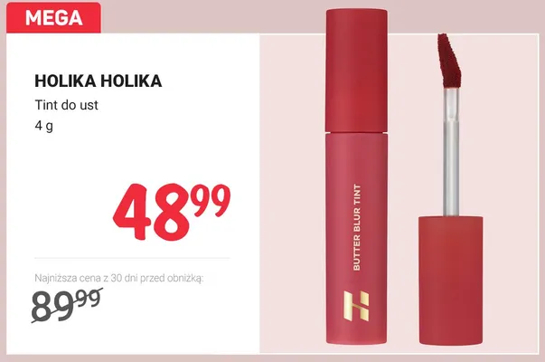 Tint do ust HOLIKA HOLIKA promocja w Rossmann