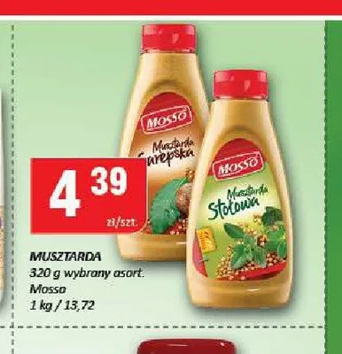 Musztarda Mosso promocja w Chorten