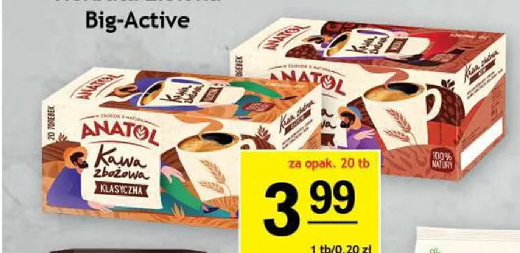 Kawa zbożowa Anatol promocja w Gram Market