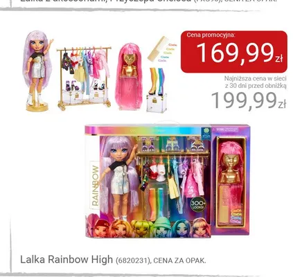 Lalka Rainbow High promocja w Smyk