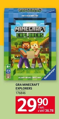 Gra Minecraft Explorers promocja w Selgros