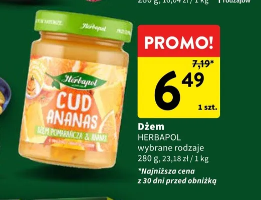 Dżem Herbapol promocja w Intermarche