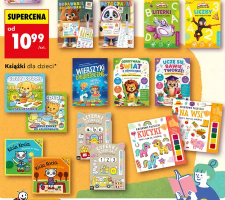 Książka Cyferki szlaczki i niezwykły ołówek promocja w Biedronka
