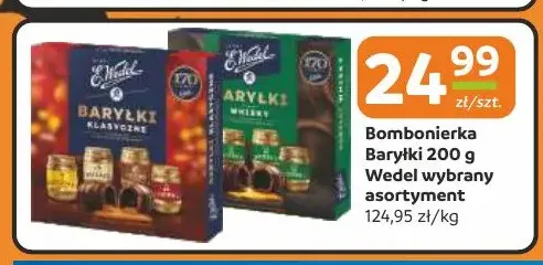 Bombonierka Baryłki Klasyczne E.Wedel promocja w Gama