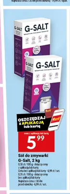 Sól do zmywarki G-Salt promocja w Twój Market