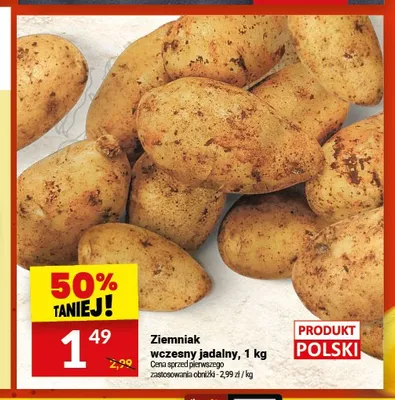 Ziemniak wczesny jadalny promocja w Twój Market