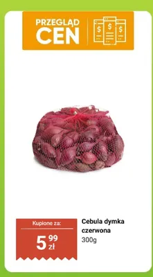 Cebula dymka czerwona 300 g promocja w Dino