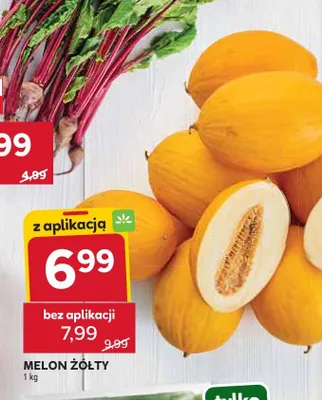 Melon żółty promocja w Stokrotka