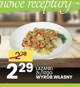Łazanki Wyrób Własny promocja w Wafelek