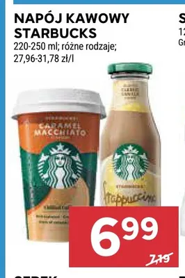 Napój kawowy Starbucks Caramel Macchiato promocja w Stokrotka