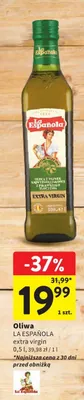 Oliwa z oliwek extra virgin La Española promocja w Intermarche
