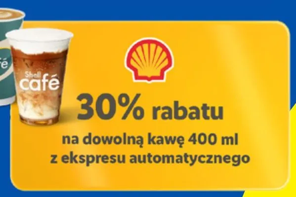 Kawa z ekspresu automatycznego Shell Café promocja w Lidl