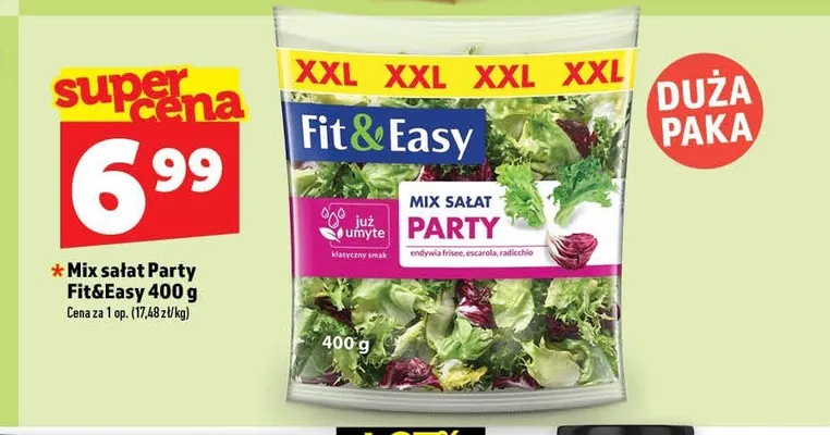 Mix sałat Party Fit&Easy promocja w TOPAZ