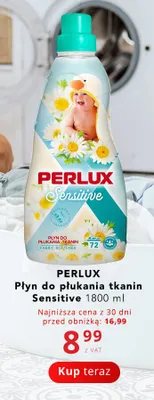 Płyn do płukania tkanin Perlux Sensitive promocja w Poczta Polska