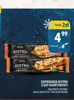 Zapiekanka z pieczarkami Proste Historie promocja w Arhelan