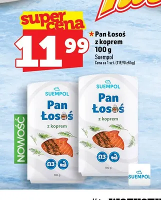 Pan Łosoś z koprem Suempol promocja w TOPAZ