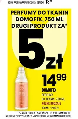 Perfumy do tkanin Domofix promocja w Drogerie Natura