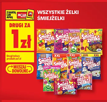 Żelki Śmiejżelki promocja w Biedronka
