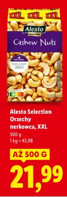 Orzechy nerkowca, XXL promocja w Lidl