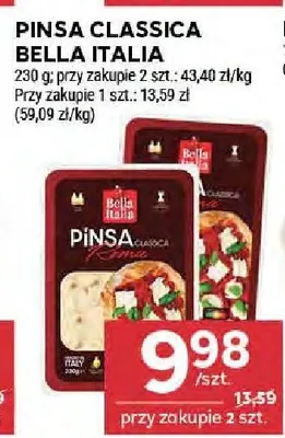 Pinsa Classica Bella Italia promocja w Stokrotka