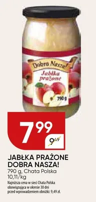 Jabłka prażone DOBRA NASZA! promocja w Chata Polska