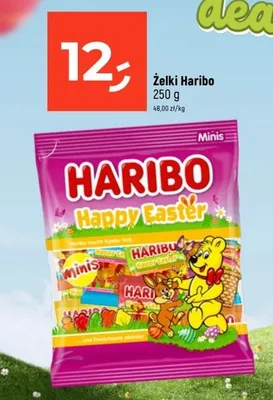 Żelki Happy Easter Minis promocja w Dealz
