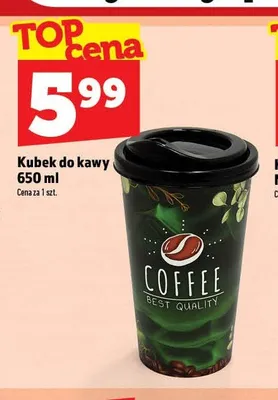 Kubek do kawy 650 ml promocja w TOPAZ