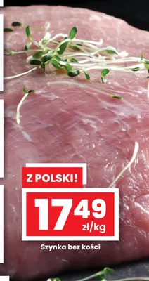 Szynka bez kości promocja w emma MARKET