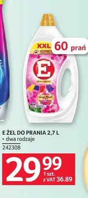 Żel do prania E promocja w Selgros