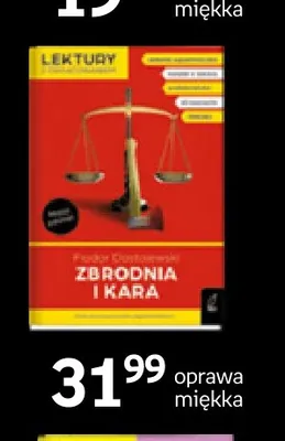 Książka Zbrodnia i kara oprawa miękka Wilga promocja w Empik