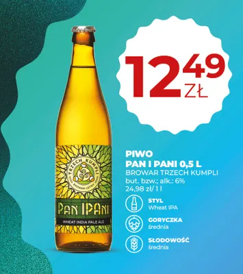 Piwo Pan i Pani Browar Trzech Kumpli promocja w Duży Ben