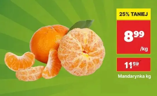 Mandarynki promocja w API Market