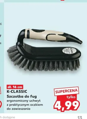 Szczotka do fug K-Classic promocja w Kaufland