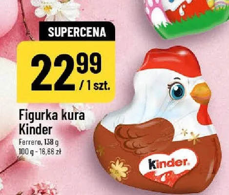 Figurka kura Kinder promocja w POLOmarket