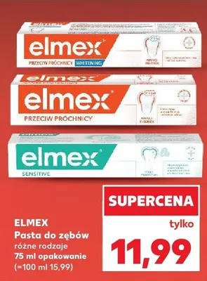 Pasta do zębów różne rodzaje promocja w Kaufland