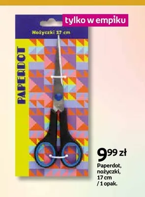 Nożyczki Paperdot 17 cm promocja w Empik