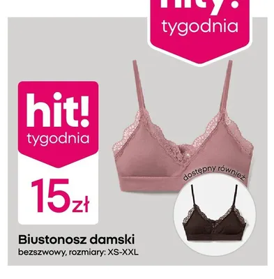 Biustonosz damski promocja w Pepco
