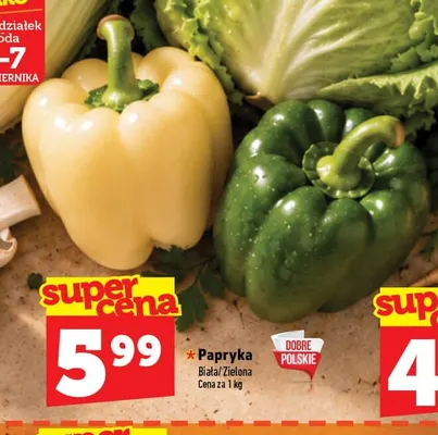 Papryka biała promocja w TOPAZ