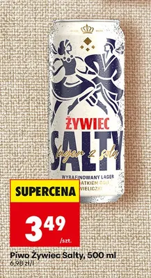 Piwo Żywiec Salty promocja w Biedronka