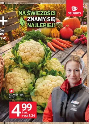 Kalafior promocja w Selgros