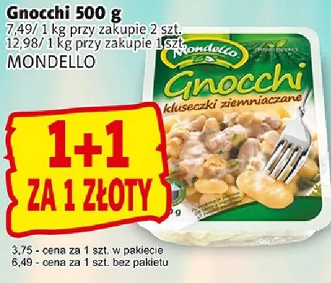 Gnocchi 500g promocja w Prim Market