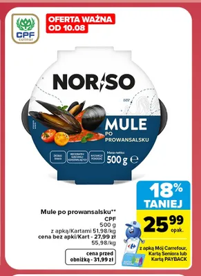 Mule po prowansalsku CPF promocja w Carrefour