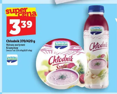 Chłodnik Krasnystaw promocja w TOPAZ