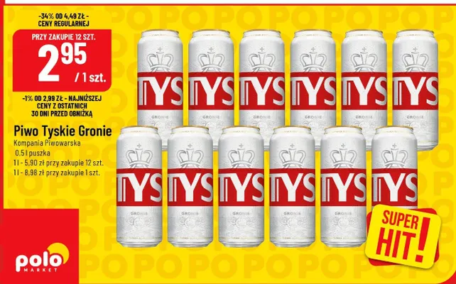 Piwo promocja w POLOmarket