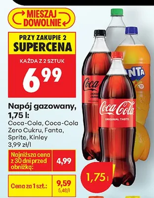 Napój gazowany Fanta promocja w Biedronka