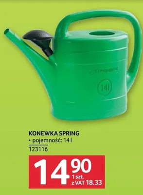 Konewka Spring pojemność 14 l promocja w Selgros