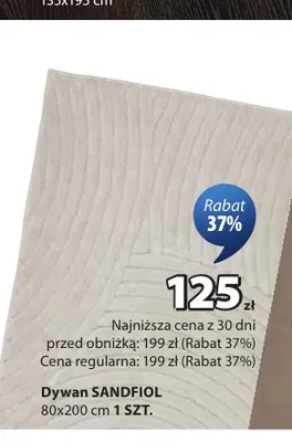 Dywan Sandfiol 80x200 cm promocja w Jysk